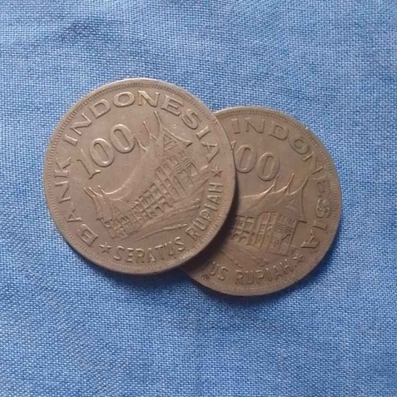 uang 100 rupiah logam tahun 1978