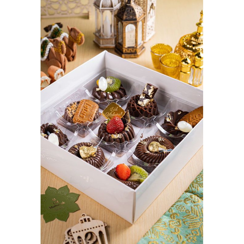 

pudding coklat classic full topping