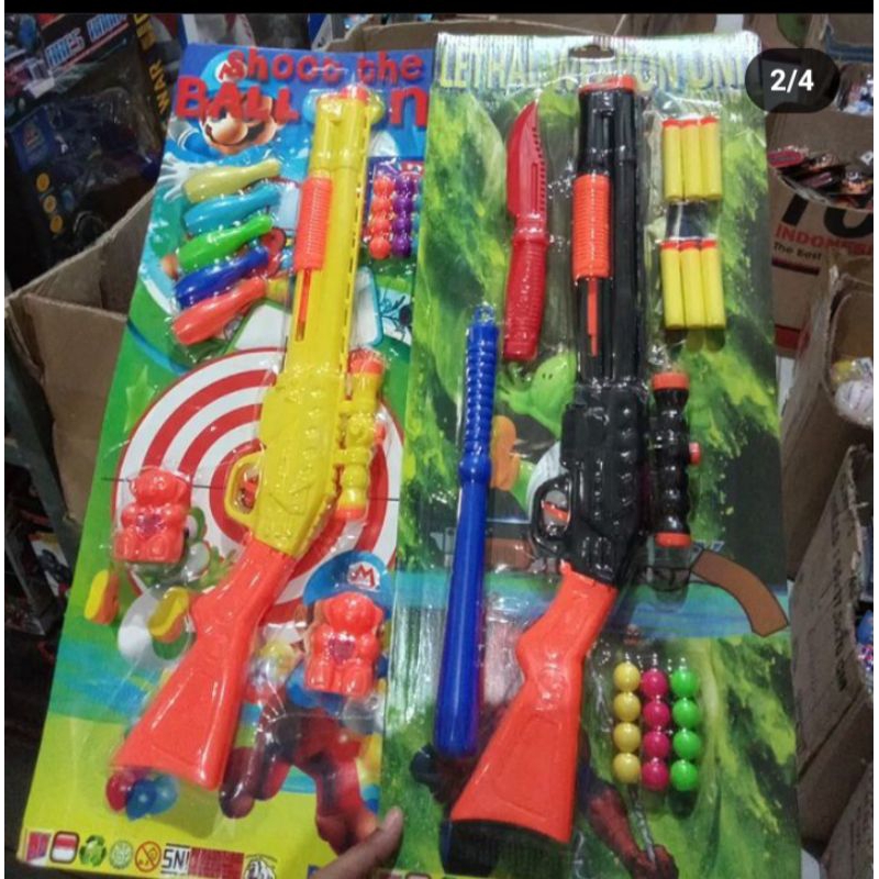 MAINAN ANAK DT4778 / TEMBAKAN BALON TARGET / TEMBAKAN SET / MAINAN ANAK LAKI LAKI