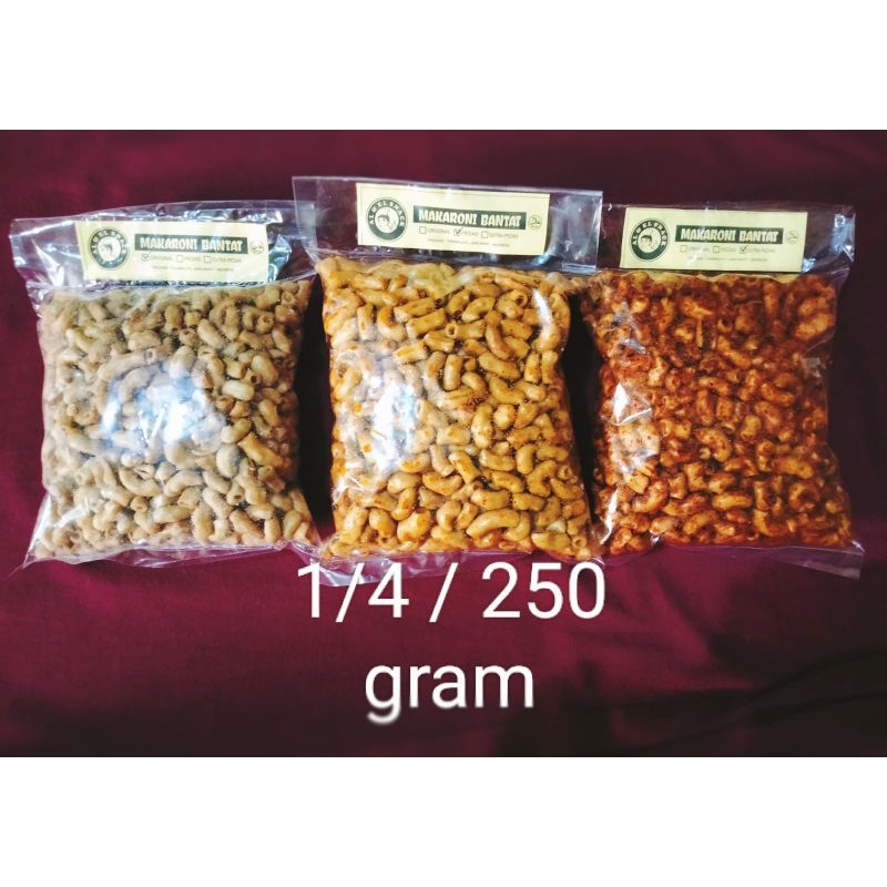 

Makaroni Bantet 1/4 (250gram)