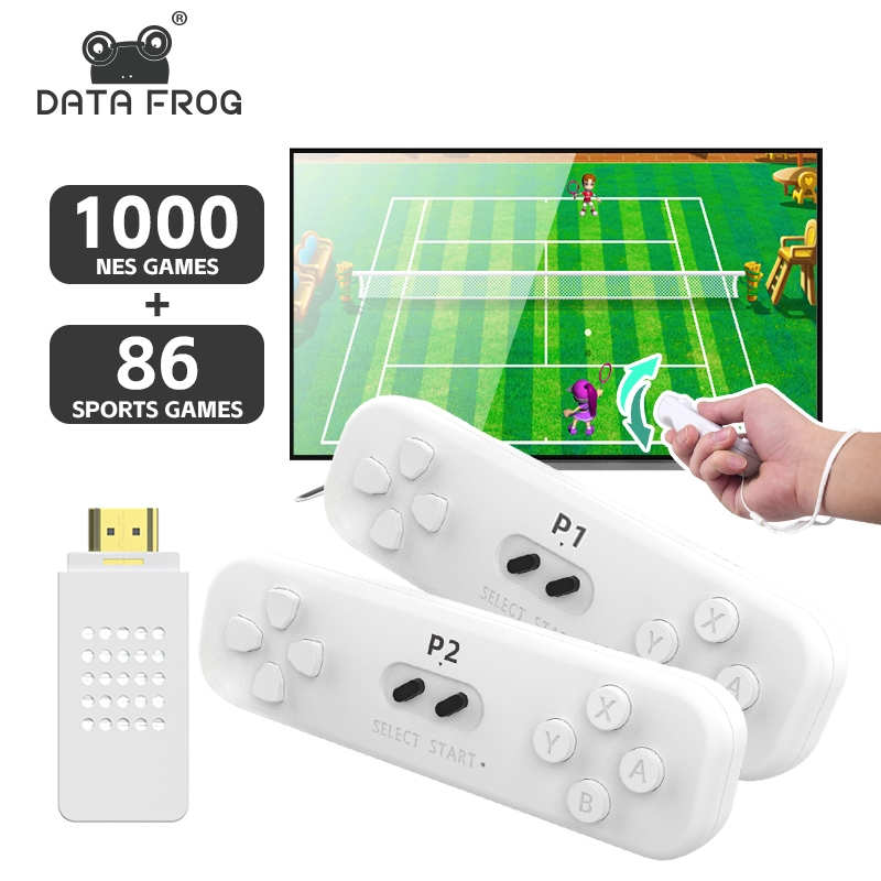 Y2 Fit 4K Konsol Somatosensori Retro Stik Game Bawaan 1000 + Game NES Konsol Video Game