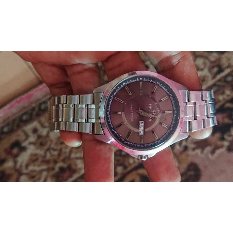 jam tangan pria original Hegner HW 1250G japan movt