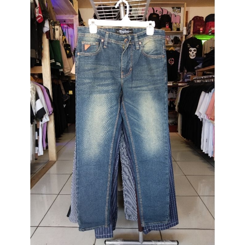 JEANS BAGELER SLIMSTRIGHT || JEANS PRIA KEREN || JEANS SLIMFIT BAGELER