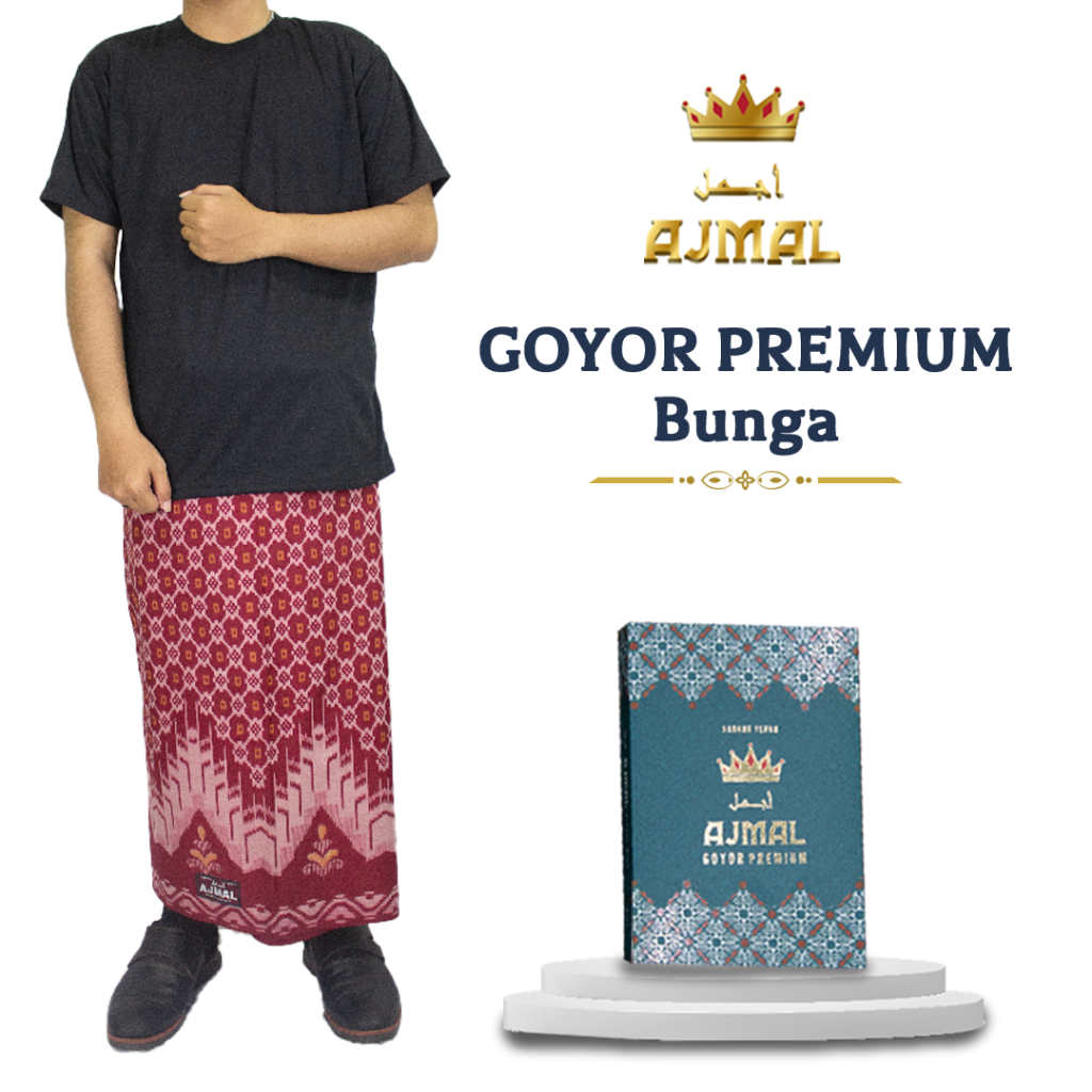 Sarung Ajmal Goyor Bunga