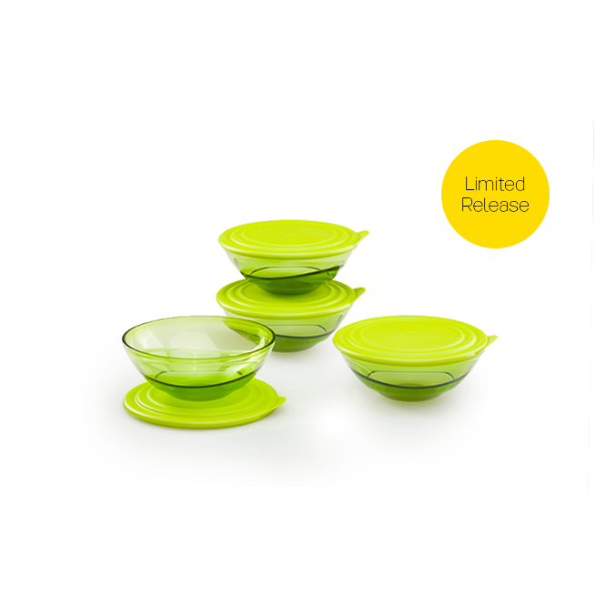 eleganzia bowl tupperware 600 ml / mangkuk kristal tupperware