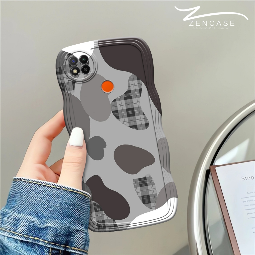 Softcase XIAOMI REDMI 9C GELOMBANG - Fashion Softcase - Casing XIAOMI REDMI 9C GELOMBANG - Softcase 