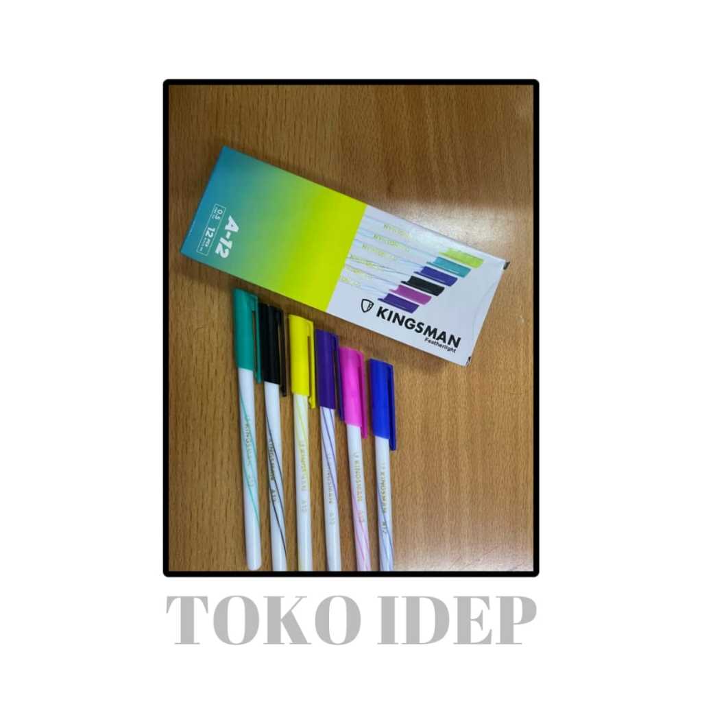 

PULPEN KINGSMAN A-12 PER LUSIN ISI 12 PCS