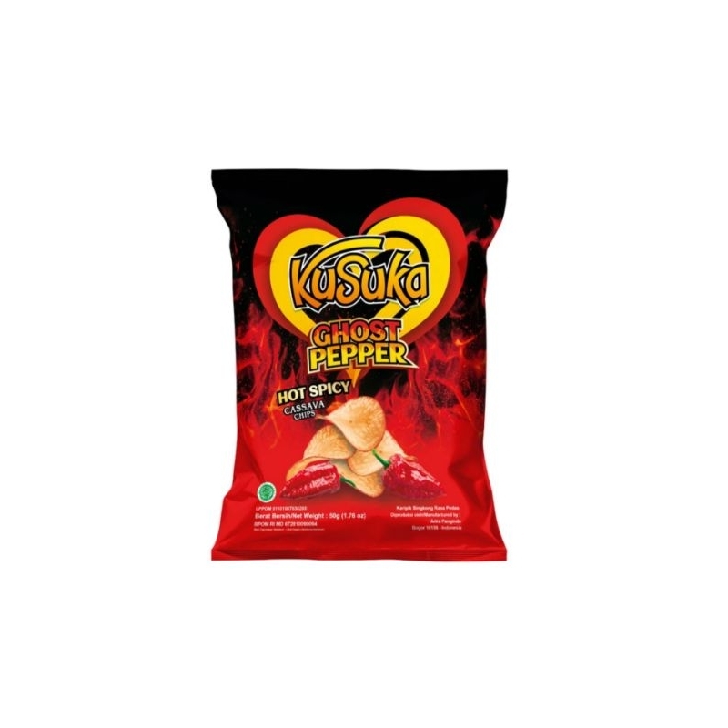 

Kusuka Keripik Singkong Ghost Pepper 50 Gram