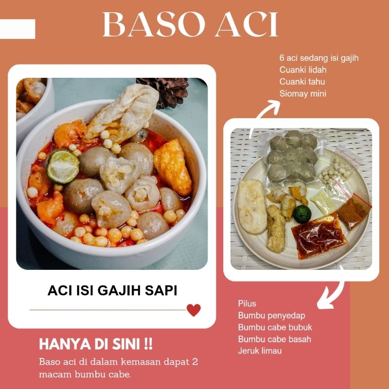 

BASO ACI ISI JANDO/GAJIH SAPI, SAMBAL CHILI OIL