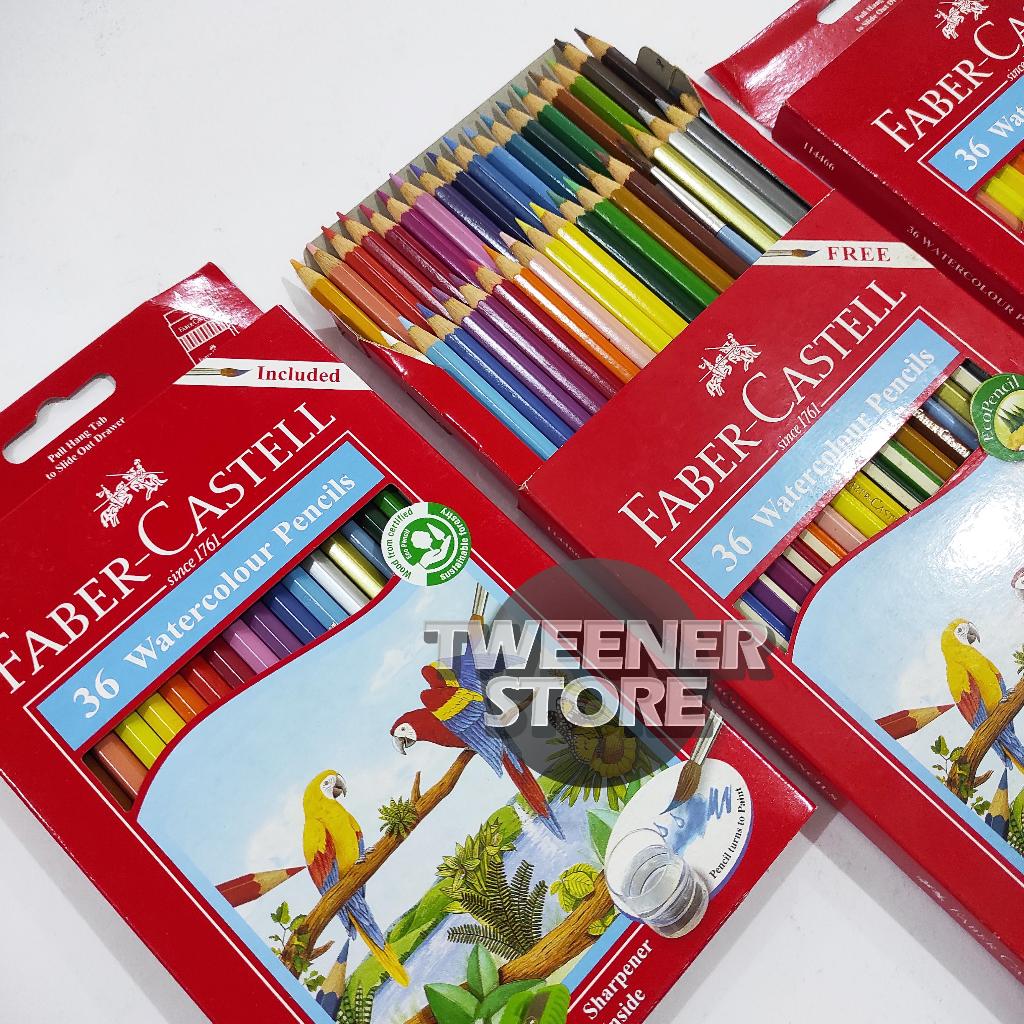 

Faber Castell PENSIL WARNA WATERCOLOUR 36 Colours