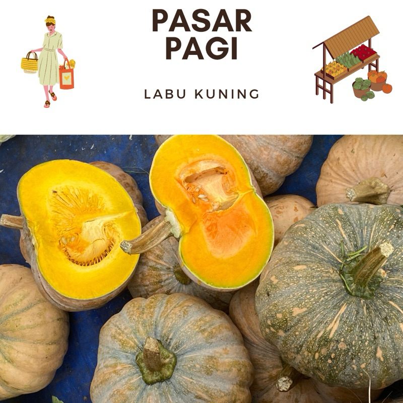 

Labu kuning/ 500 gram