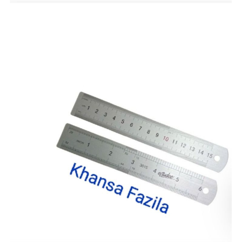 

Estudee(pengaris aluminum 15 cm)