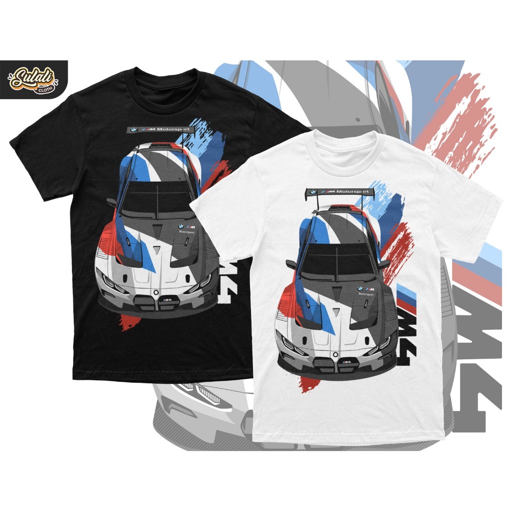Kaos BMW M4 Competition  - Anak, Remaja & Dewasa Cotton 30's Premium