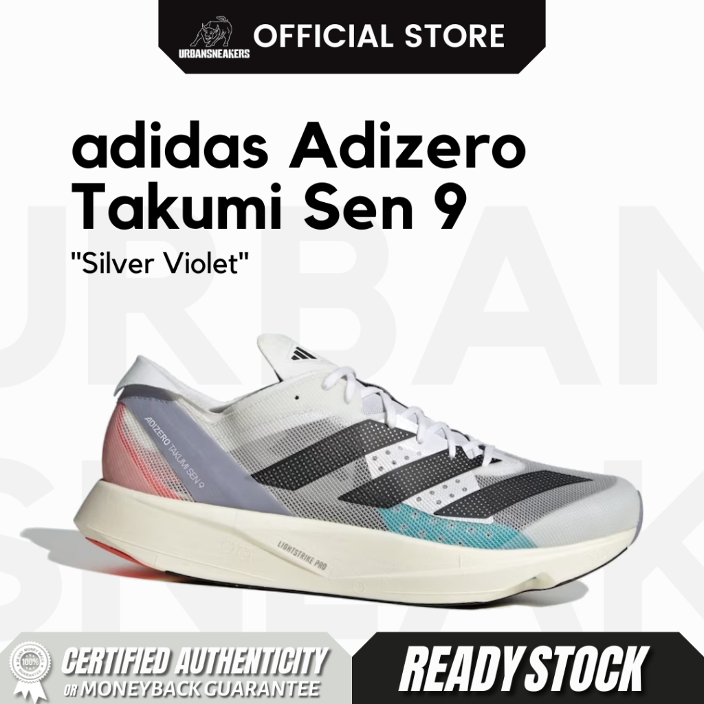 adidas Adizero Takumi Sen 9 Silver Violet Cyan | ID6938