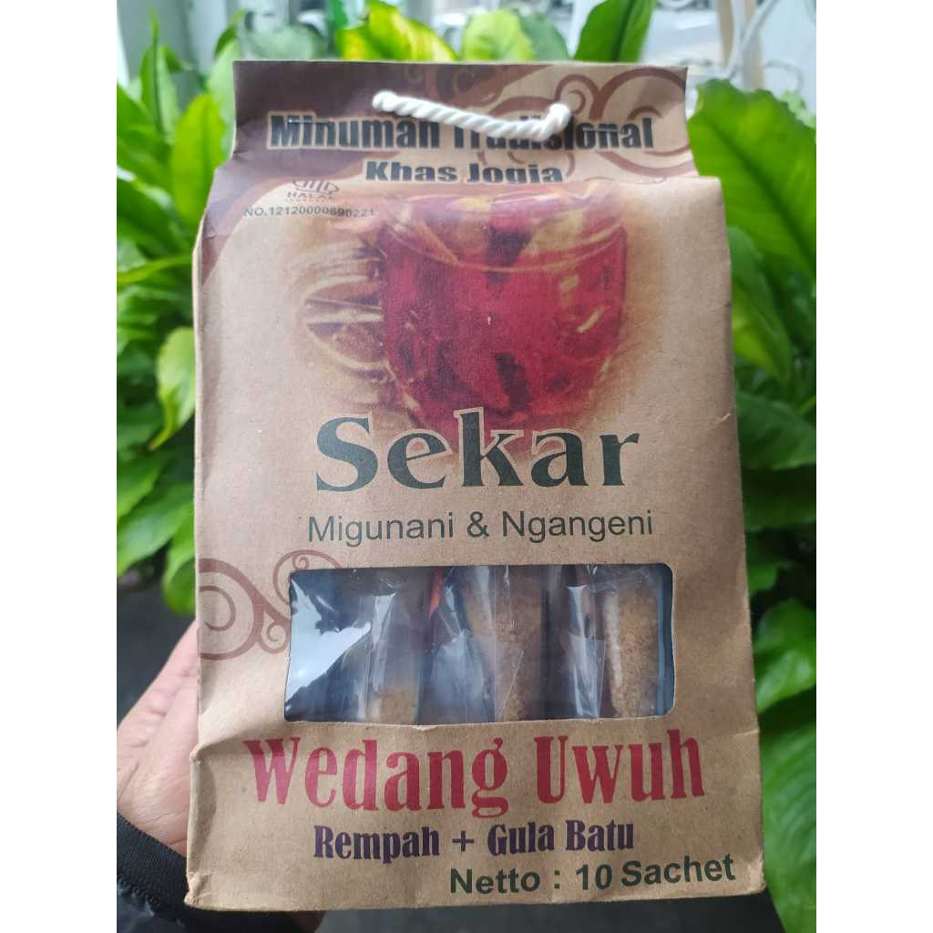 

SEKAR Wedang Uwuh Komplit Rempah + Gula Batu khas Jogja