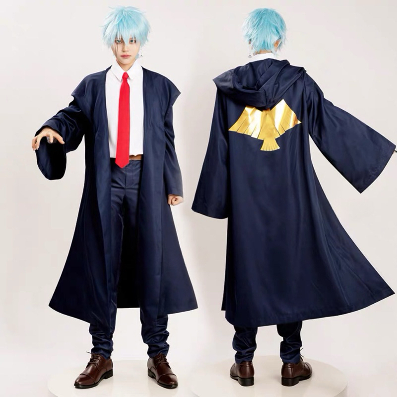 【Lolicos】Ready Lance Crown Cosplay Costume Mashle Anime Jaket Hoodie House Adler Mash Burnedead Finn