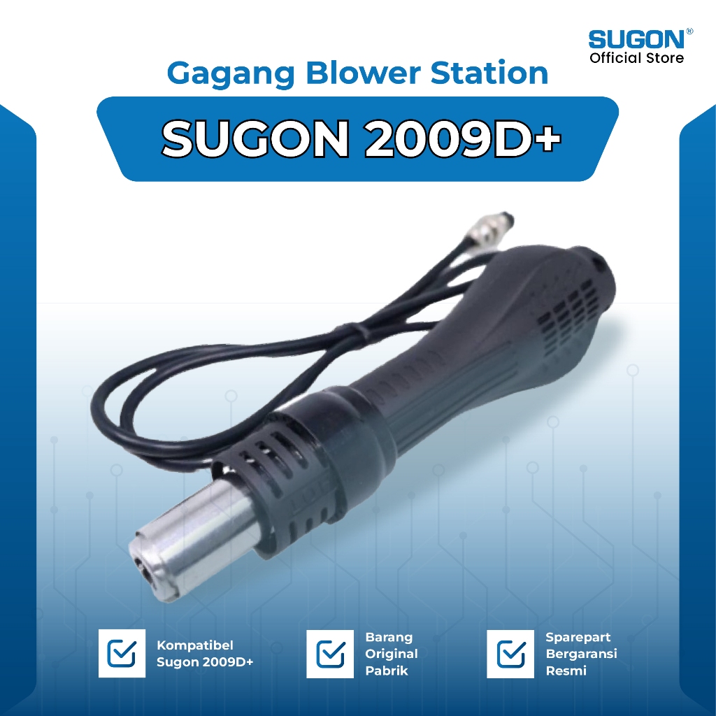 Sugon Gagagng Blower Solder Station Sugon 2009D+ Hot Air Gun Rework SMD Original