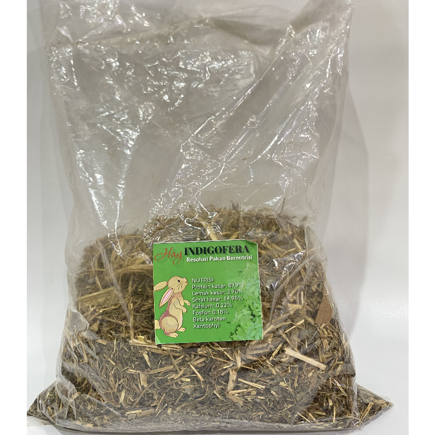 Pakan Kelinci Indigofera 200gr