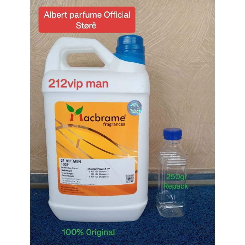 212 Vip man Macbrame 250 ml Repack