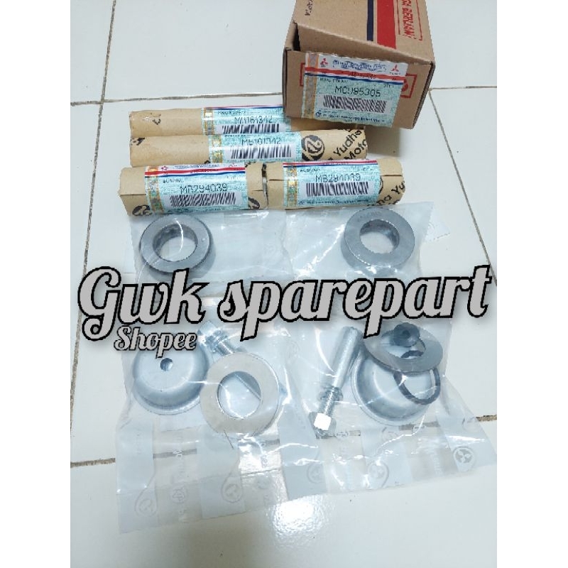 King pen set King pin kit 1set kanan kiri Mitsubishi Ps135 / Ps135 Ragasa Ori