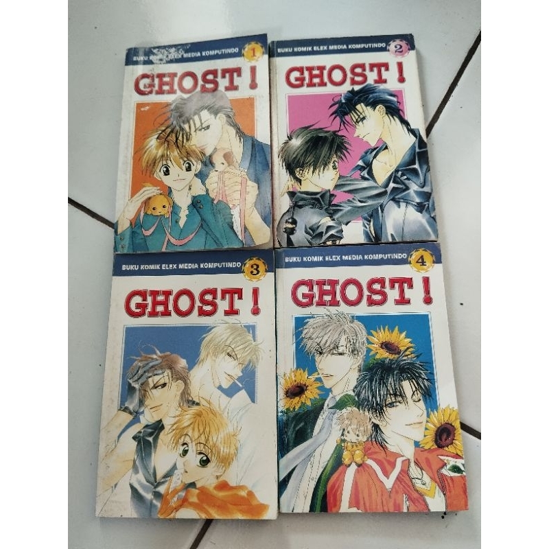 Komik Shuri Shiozu - Ghost 1-4 Tamat (YAOI)