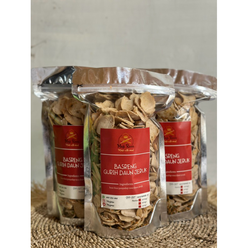 

MAJIRASA - BASRENG GURIH DAUN JERUK 250gr