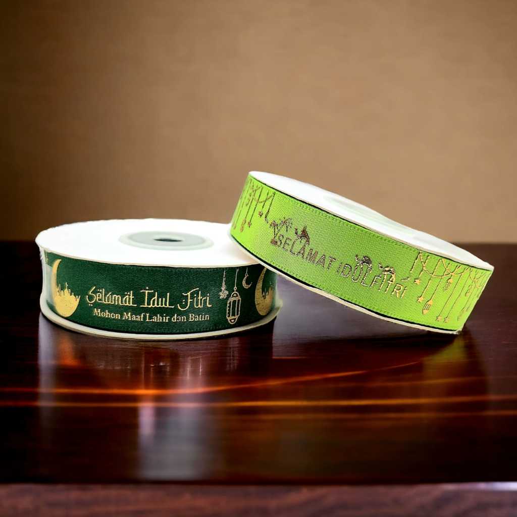

Pita Satin Lebaran 3/4 Inch - 2cm - SFO Semarang Official