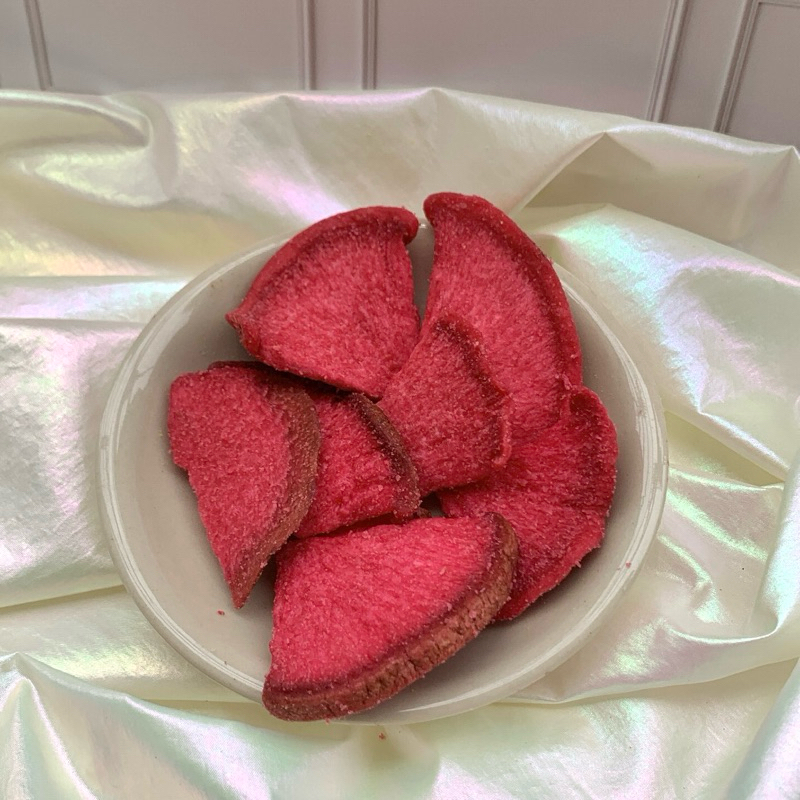 

Freeze Dried Red Radish | Freeze Dried Lobak | Lobak Merah Kering Beku | Crispy Lobak | Cemilan Snack Sehat