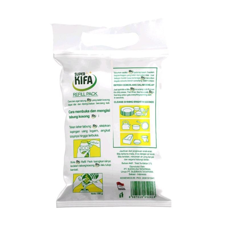 super kifa bubuk pembersih