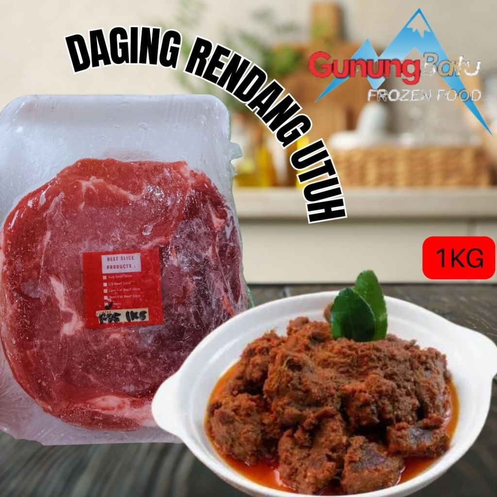 

DAGING RENDANG UTUH 1KG / RENDANG POTONG