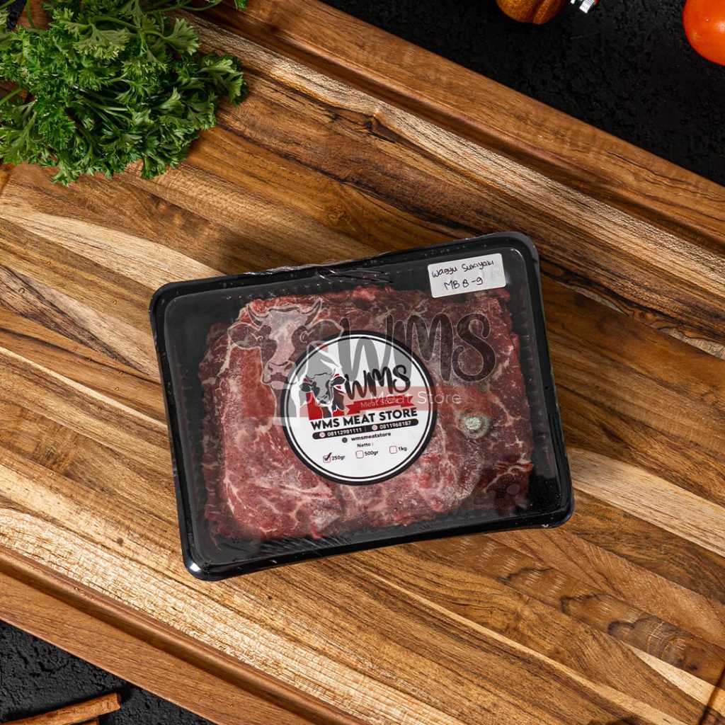 

Aus Wagyu Beef Sukiyaki Slice MB8-9 / 500grm