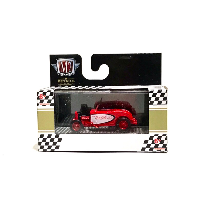 Miniatur Diecast Mobil 1932 Ford Roadster , M2 Machine skala 1:64