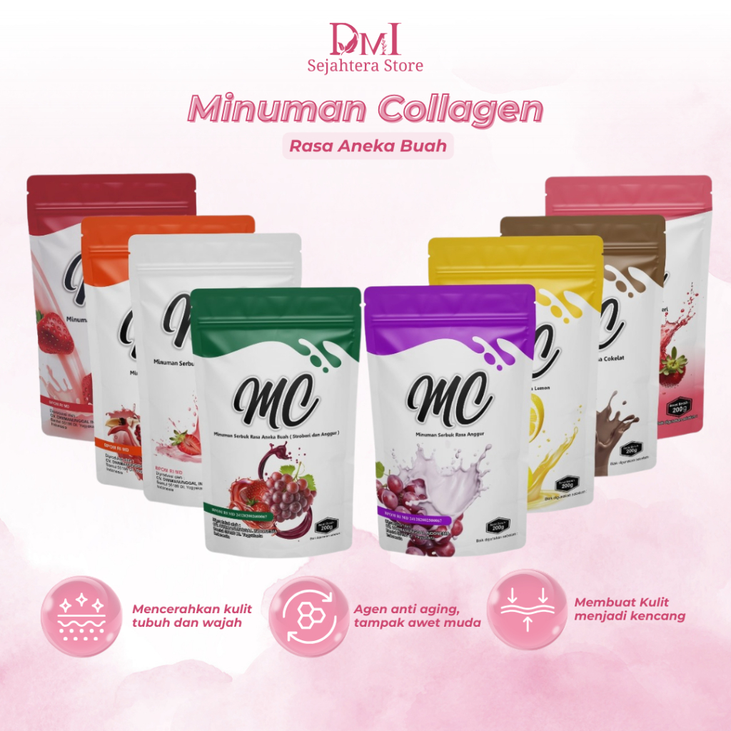 5 varian rasa minuman kolagen
