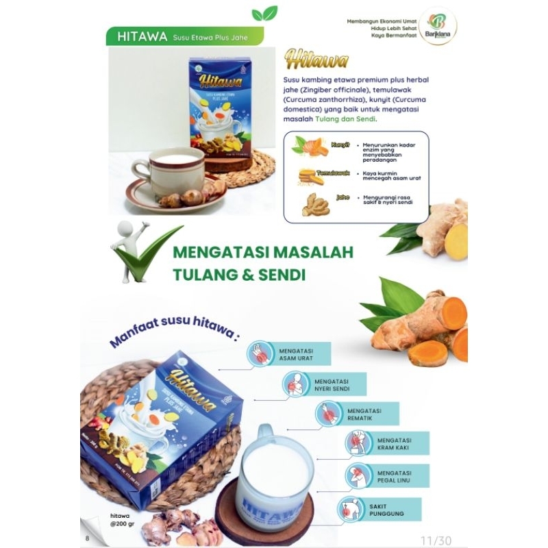 

HITAWA Susu Kambing Plus Jahe