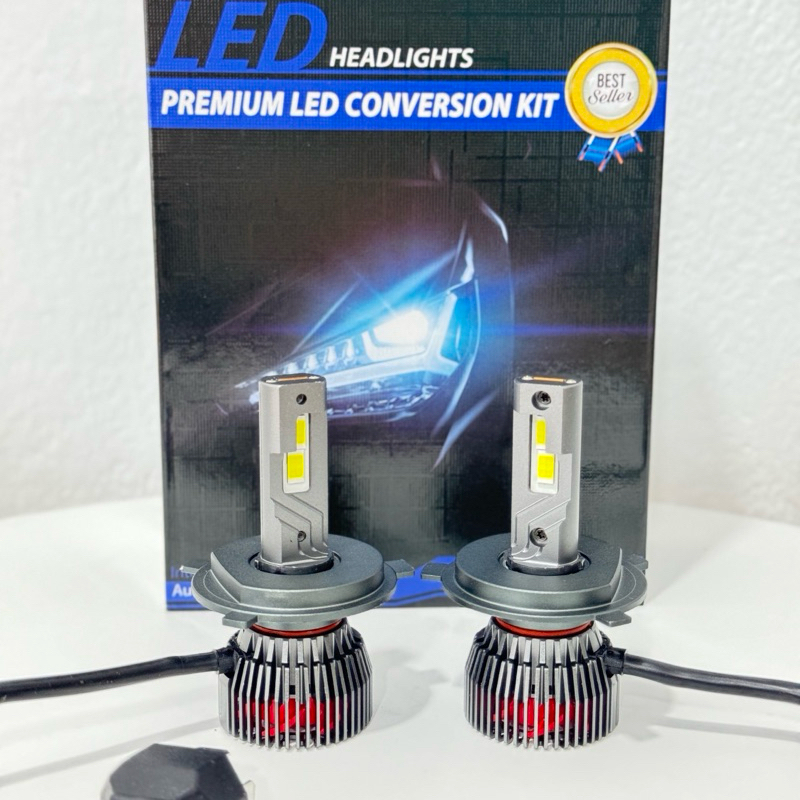 LAMPU LED MOBIL M6 SUPER TERANG 2pcs 130W H4 H11 H8 H9 HB3 9005