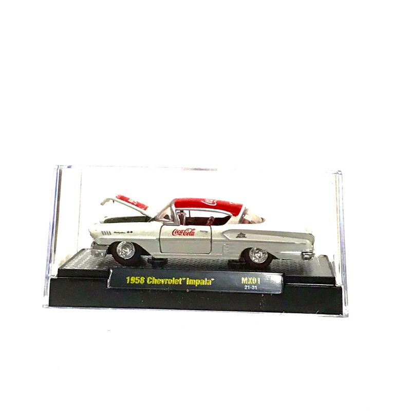 Miniatur Diecast Mobil , 1958 Chevrolet Impala, M2 Machine skala 1:64