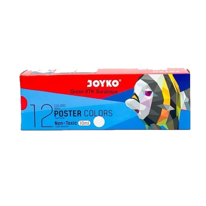 

[SET] Cat Poster / Poster Colors 12 Warna Botol - Joyko MURAH JunDW