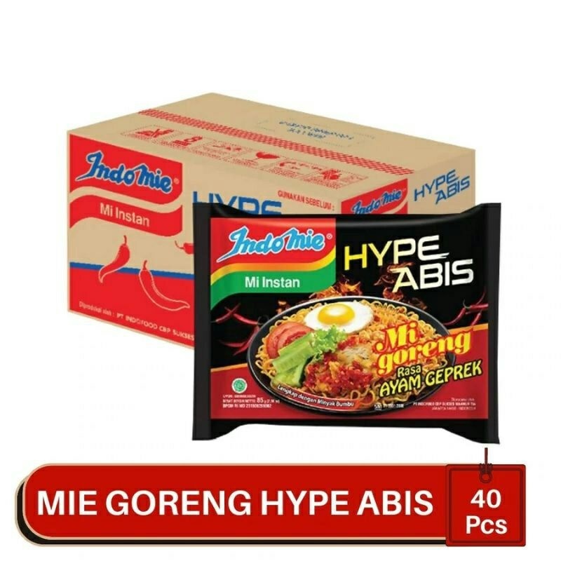 

Mie Goreng Ayam Geprek / Indomie Goreng Ayam Geprek KArton/Dus