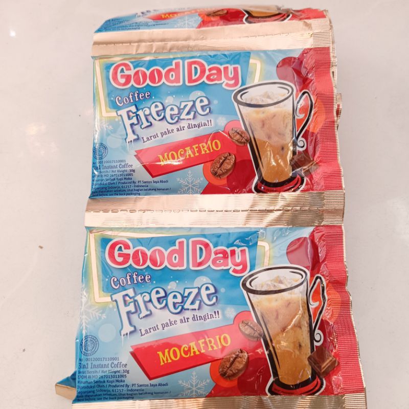 

GOOD DAY FREEZE MOCAFRIO (10 sachet x 30g)