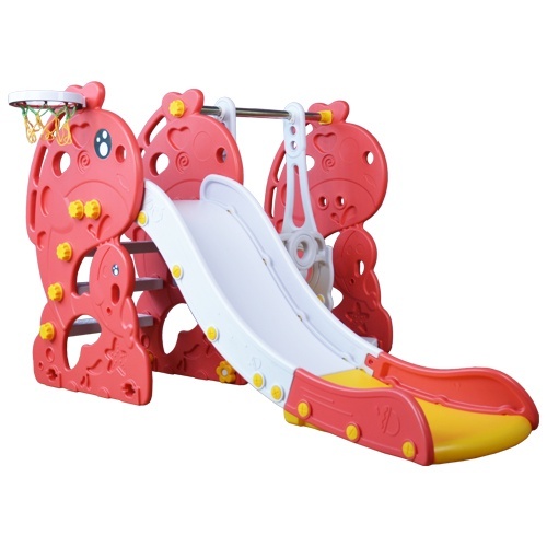 (Preloved ) Labeille KC 533 3in1 Slide Luxury Whale Perosotan Anak + Ayunan Anak + Ring Bola Basket 