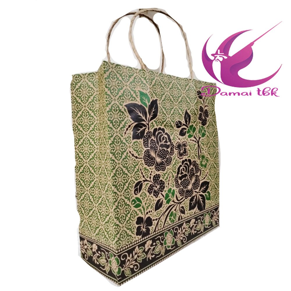 

Paper Bag 240X200X80 Kraft A OKEY Motif Batik 1 pcs