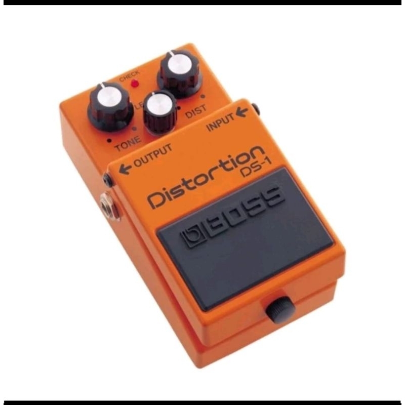 [Ready Stock] EFEK GITAR STOMPBOX BOSS DS-1 DISTORSI ORIGINAL GARANSI RESMI