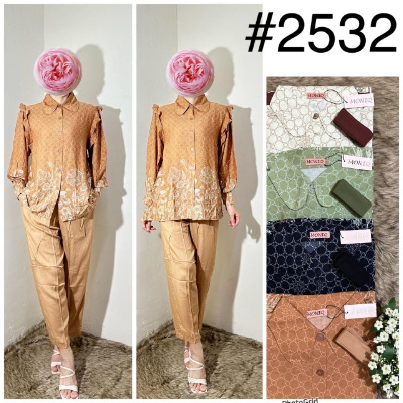 Setelan Rayon Moniq #2532