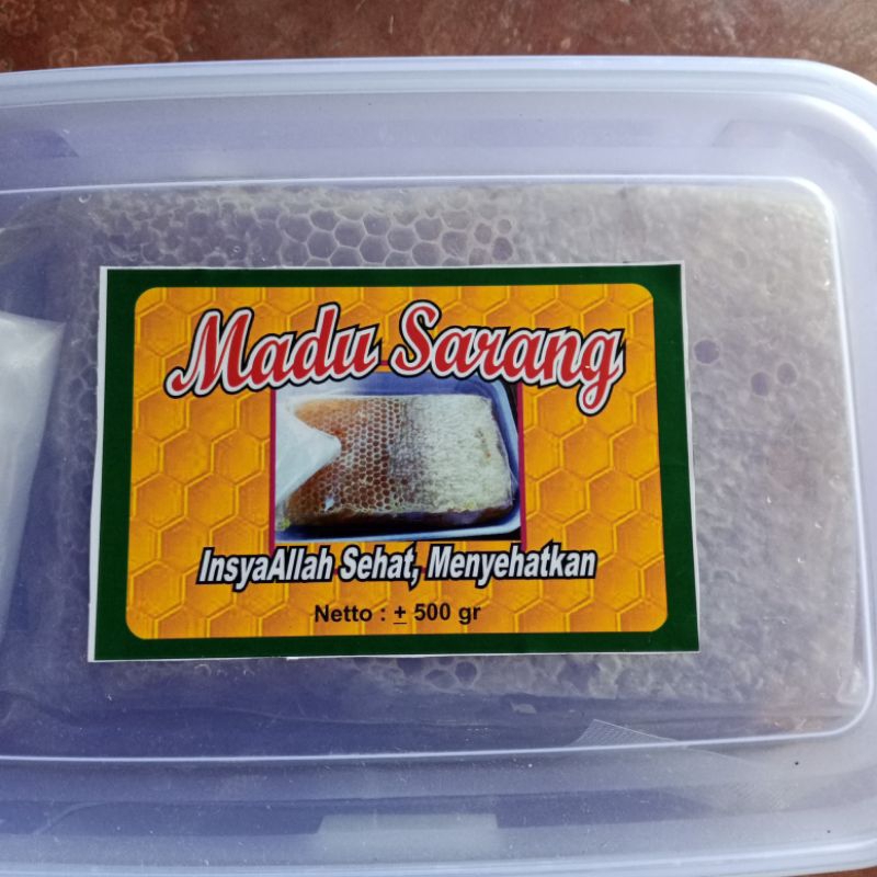 

Madu Sarang 500gr Insya Alloh murni100% (Setok kurang lebih 19)