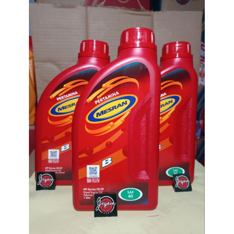 le OLI MESRAN B40 1L SAE40 ORIGINAL MESRAN