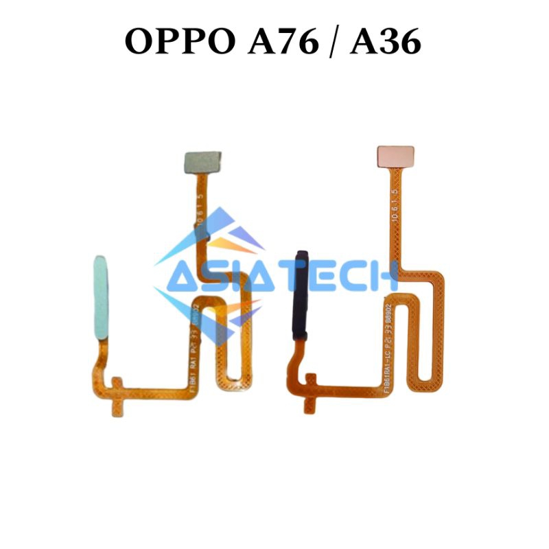 FLEXIBLE FINGERPRINT OPPO A76 / A36 FLEXIBEL SIDIK JARI POWER ON OFF ORIGINAL NEW