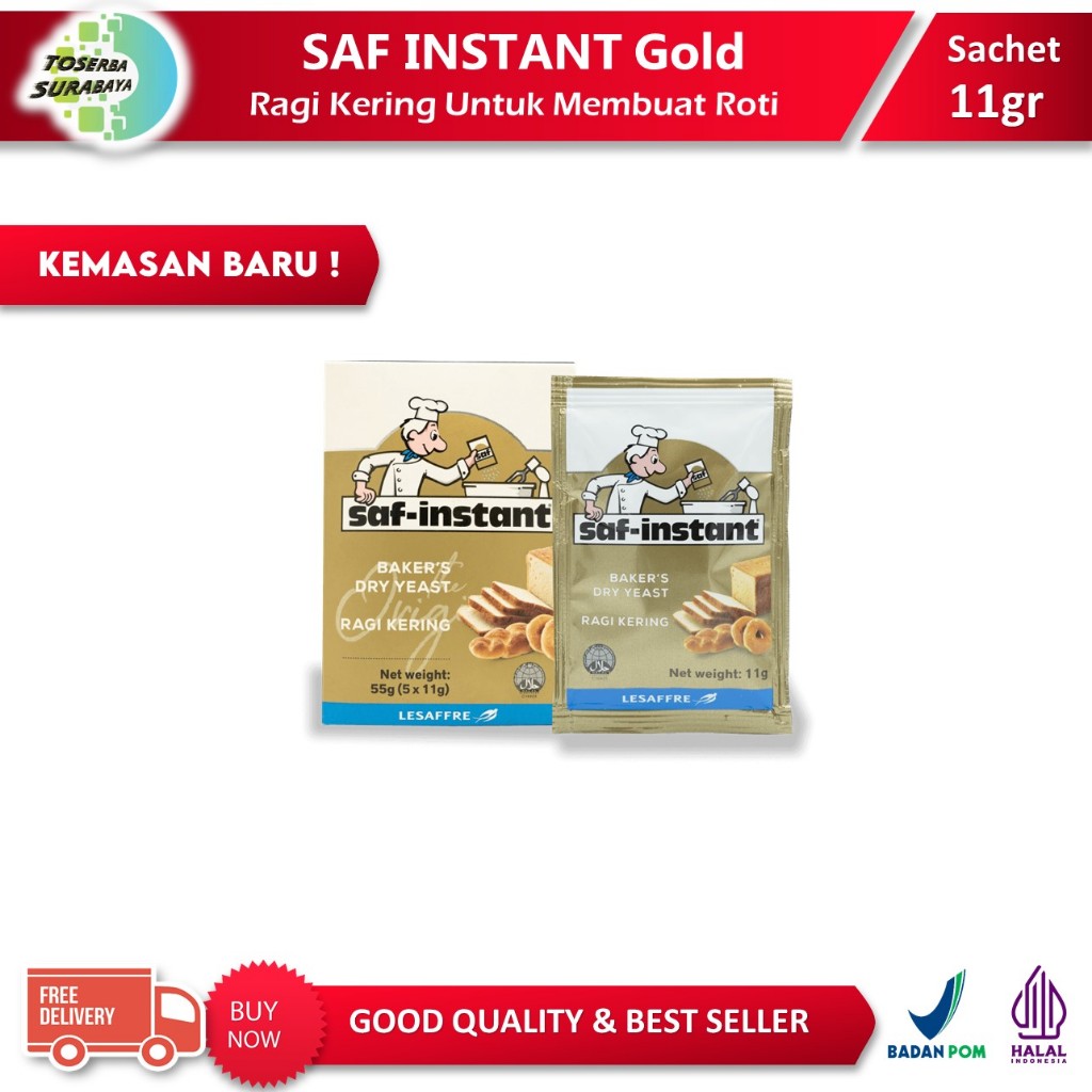 

SAF Instant Sachet 11gr / RAGI SAF-INSTANT SACHET