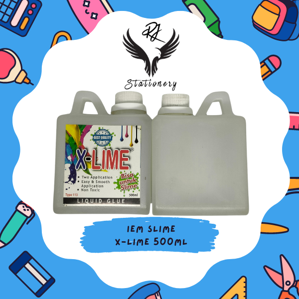 

lem slime lem bening xlime 500 ml