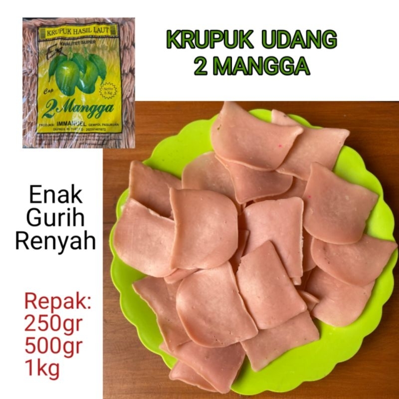 

Krupuk Udang Cap 2Mangga 1kg