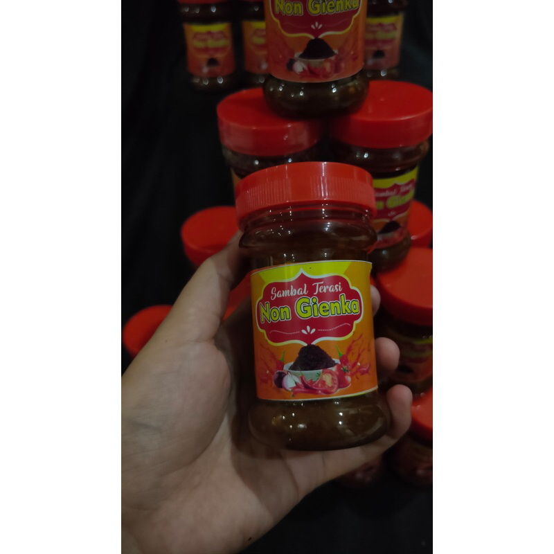 

SAMBAL TERASI NON GIENKA PAKET USAHA